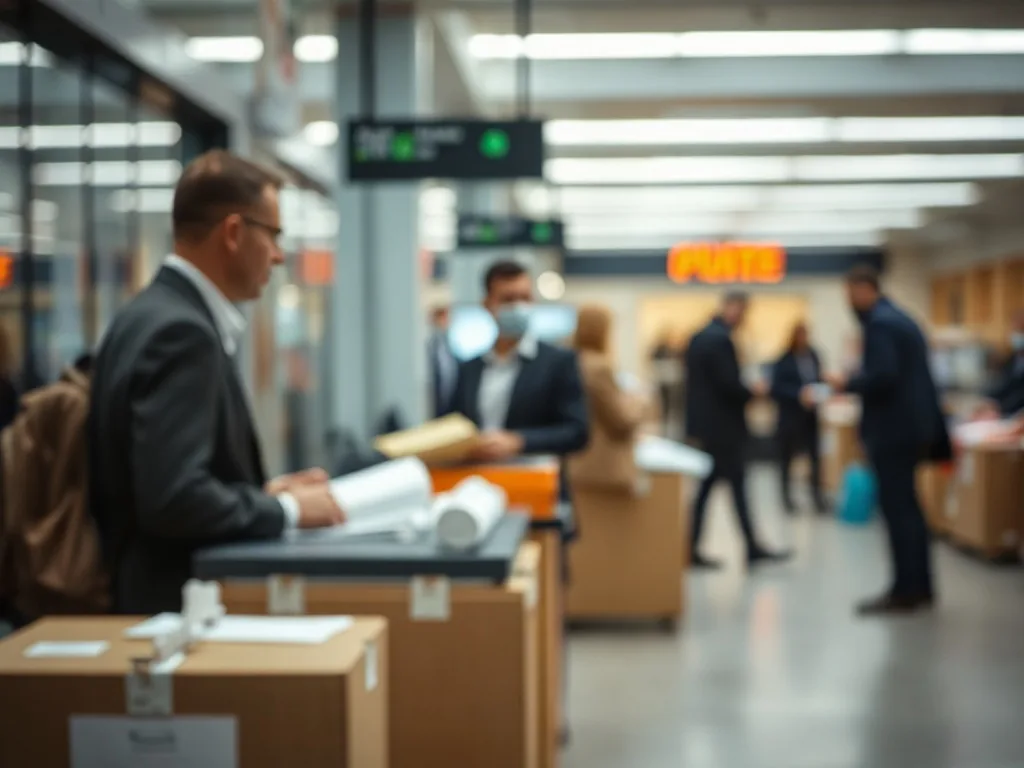 Table de travail avec un carnet ouvert, un ordinateur portable affichant un tableau de bord, une tasse de café, et des post-it colorés, illustrant la réflexion autour d'une idée business en 2025.